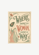 Bad Betty Greeting Co. Where There’s A Woman Greeting Card | Shop Tula