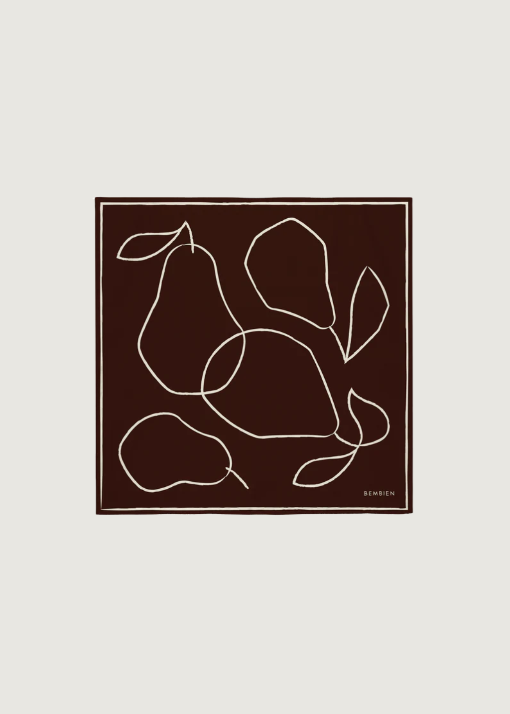 Bembien Pera Scarf in Chocolate | Shop Tula