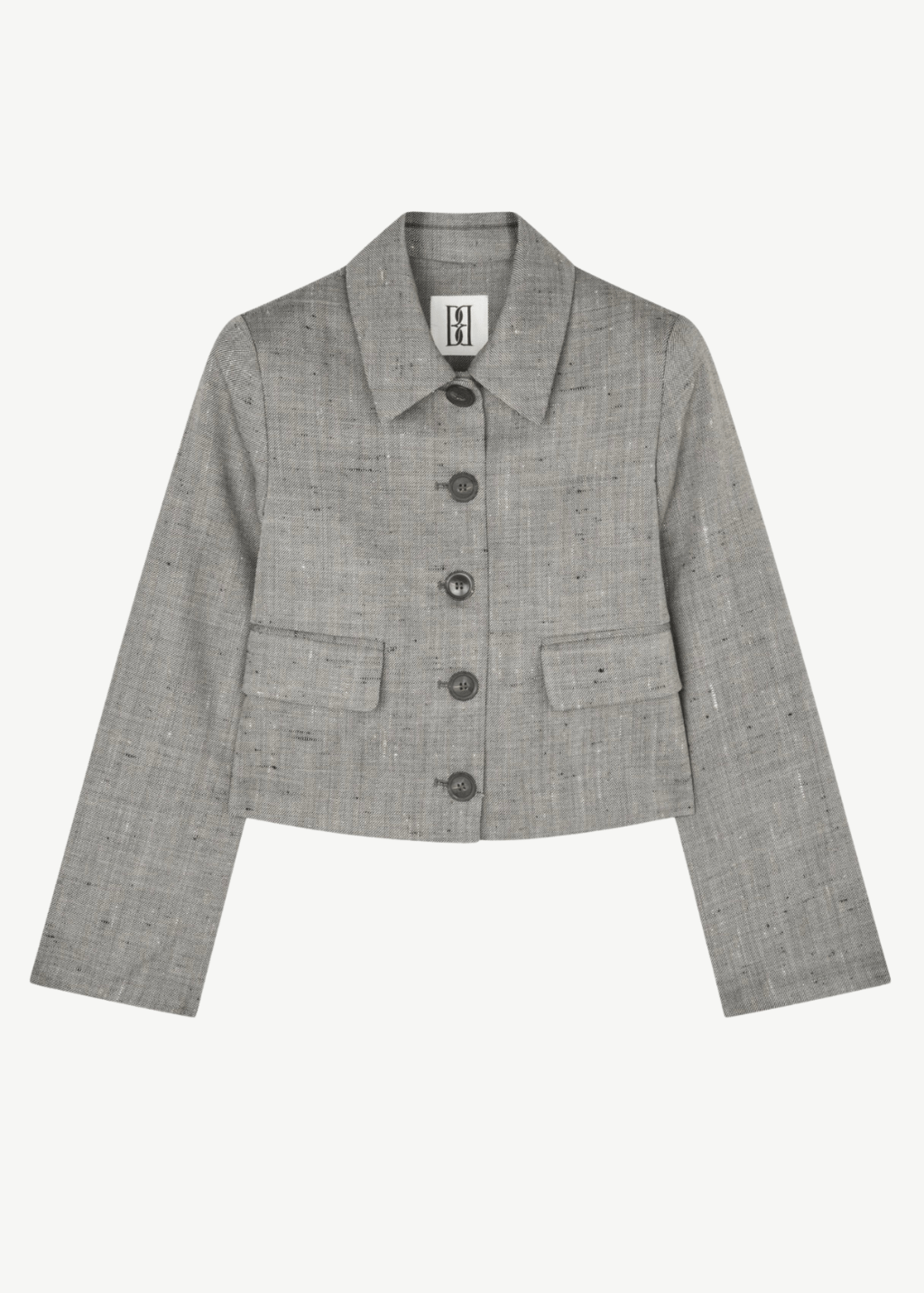 By Malene Birger Angie Blazer in Grey | Shop Tula