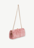 By Malene Birger Ellon Shearling Handbag in Rose Dust | Shop Tula