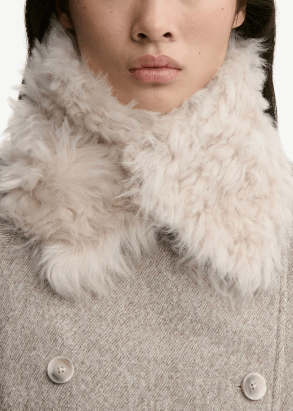 By Malene Birger Giada Shearling Collar | Tula