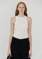 By Malene Birger Lise Top in Soft White | Shop Tula