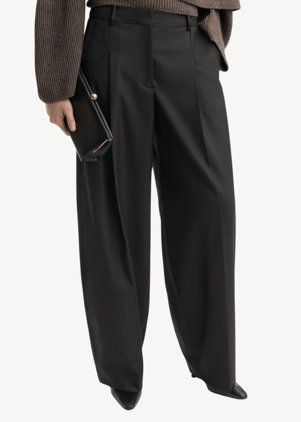 By Malene Birger Povilanna Pant in Black | Tula