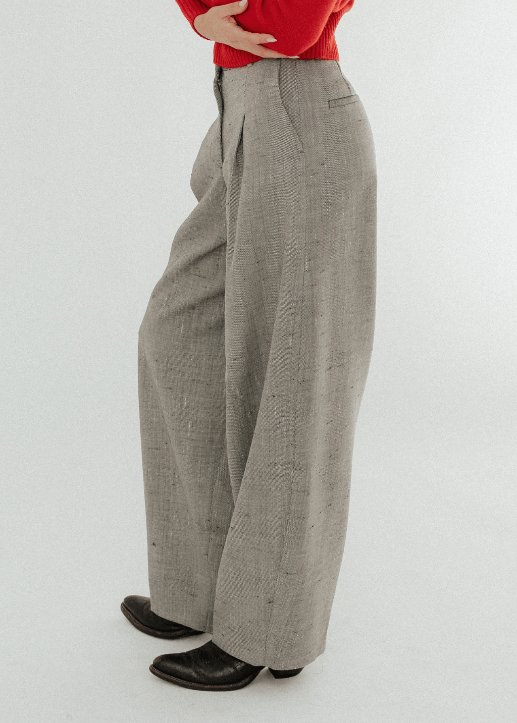 By Malene Birger Povilanna Pant in Grey | Shop Tula