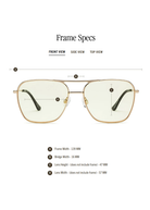 Caddis Hooper Readers in Rose Gold | Shop Tula