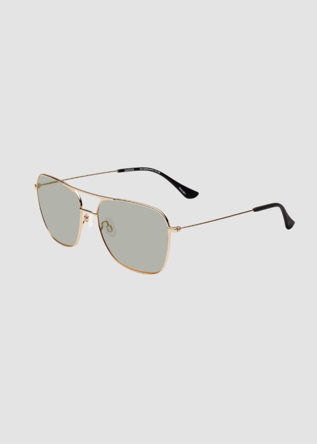 Caddis Hooper Sunglasses in Polished Gold | Shop Tula