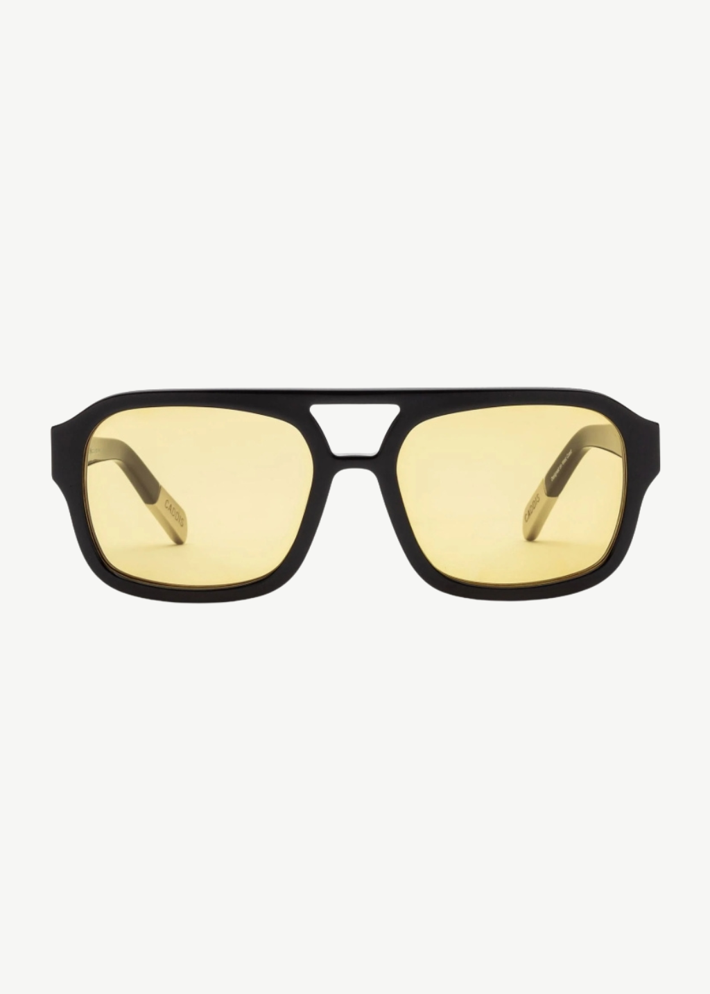 Caddis Neta x Liz Lambert Readers in Gloss Black/Amber | Shop Tula