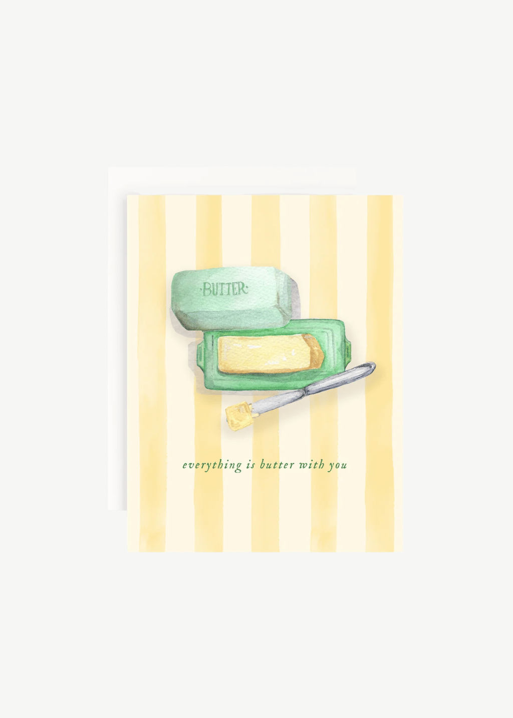 Cami Monet Everything is Butter with You Greeting Card | Shop Tula