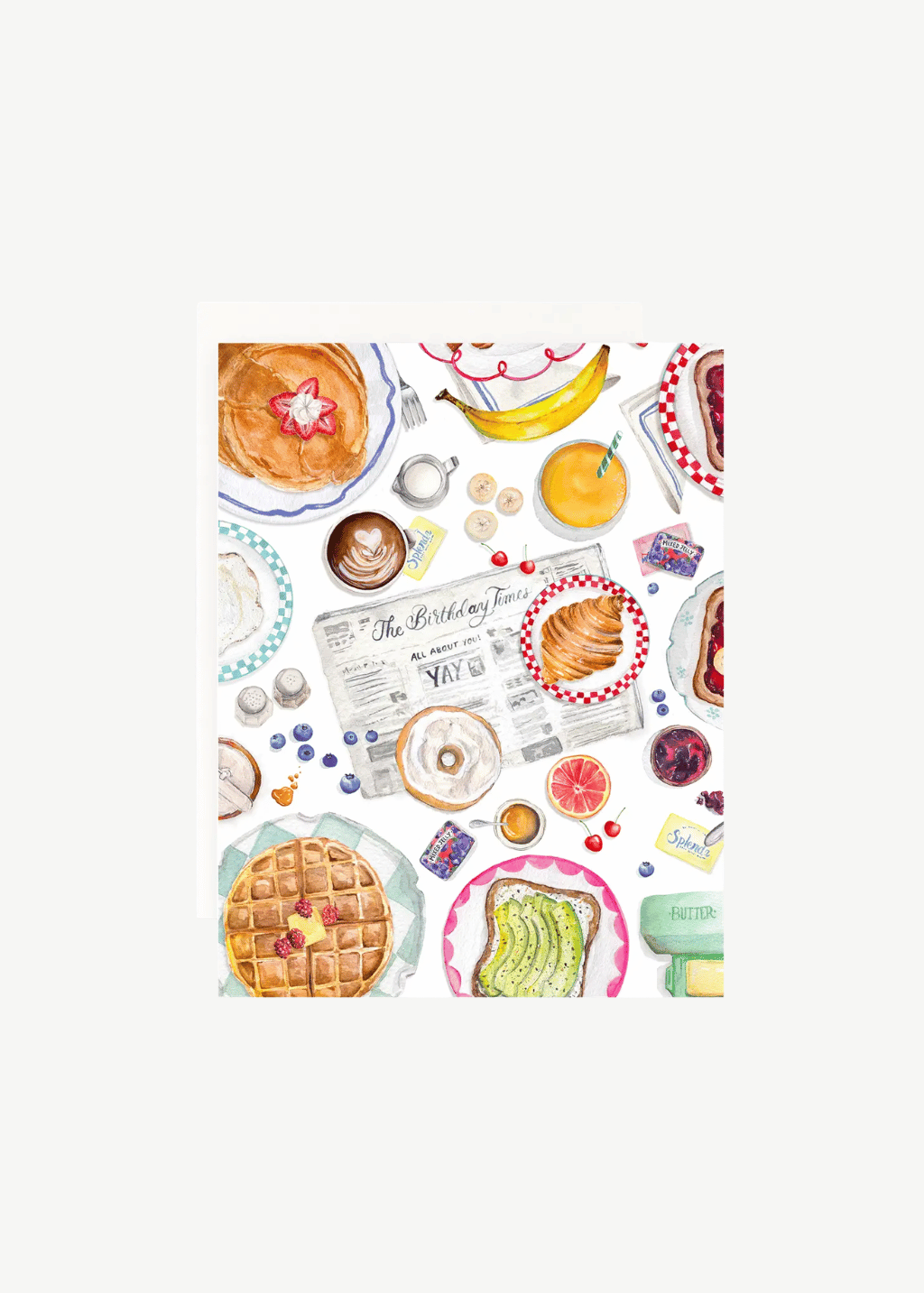 Cami Monet Party The Birthday Times Greeting Card | Shop Tula