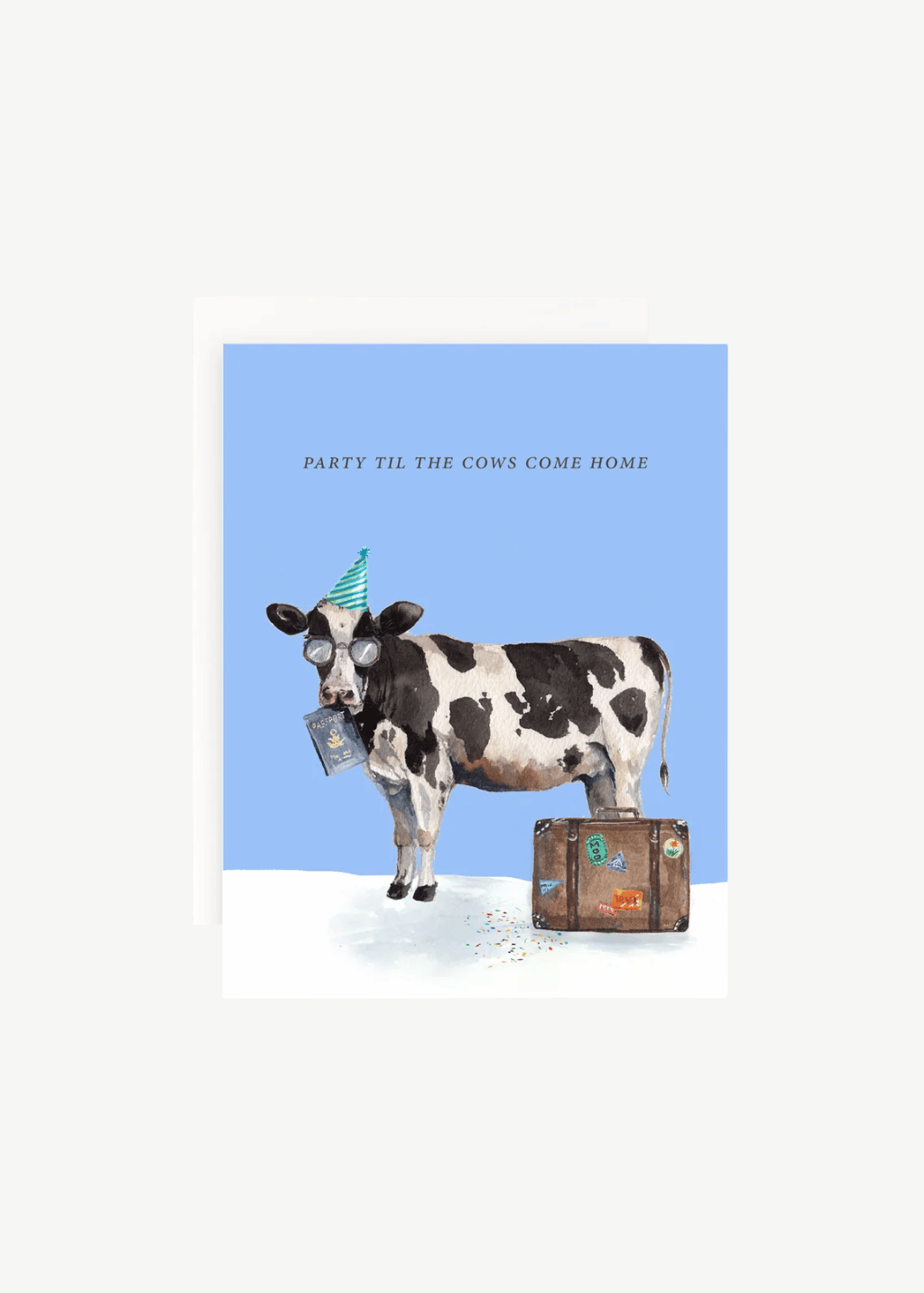 Cami Monet Party Til the Cows Come Home Greeting Card | Shop Tula