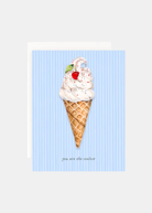 Cami Monet The Coolest Ice Cream Greeting Card | Shop Tula