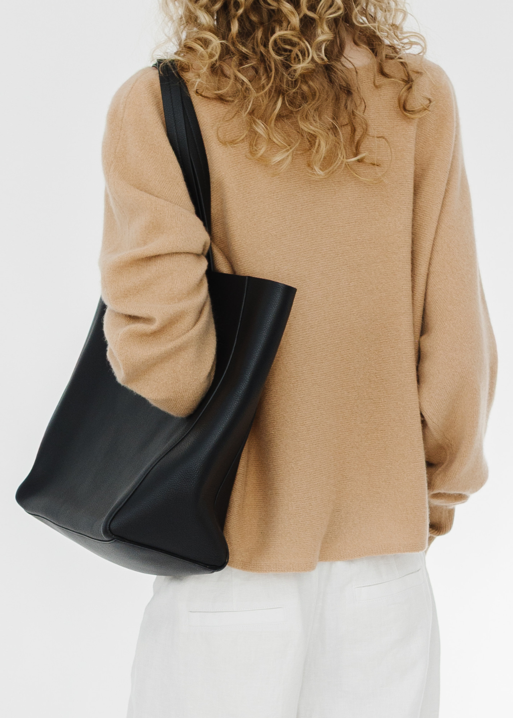 Colorush Cashmere Yangon Boat Sweater in Camel | Shop Tula