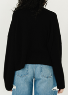 Colorush Chunky Carmen Funnel Neck in Black | Shop Tula