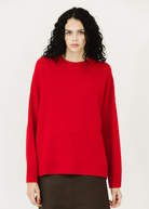 Colorush Jama Chunky Crew in Cherry | Shop Tula