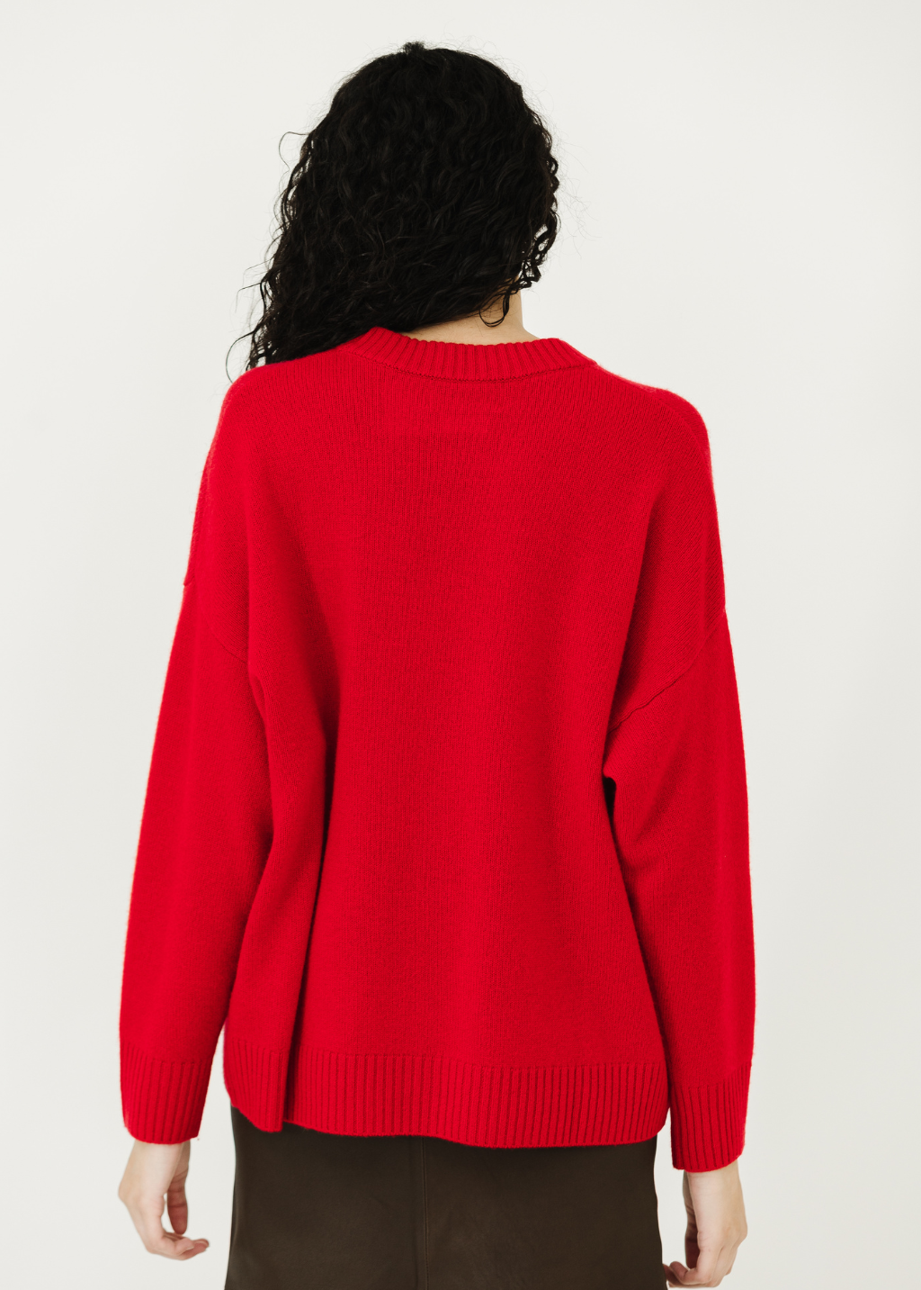 Colorush Jama Chunky Crew in Cherry | Shop Tula