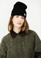 Colorush Maya Ribbed Beanie in Black | Shop Tula