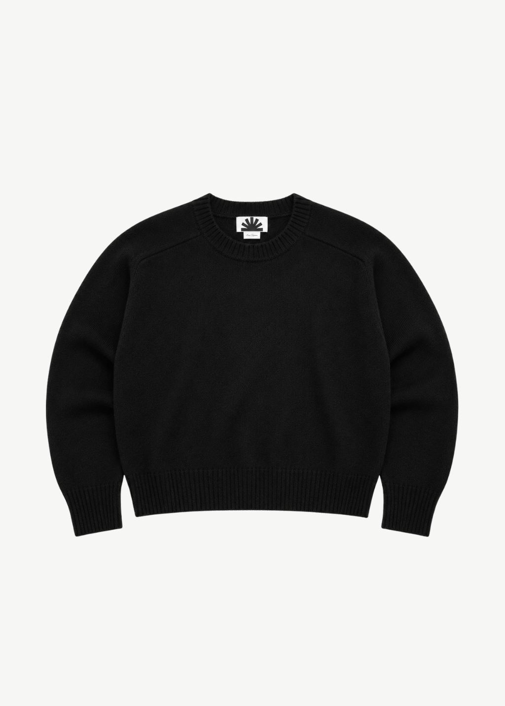 Colorush Ollie Chunky Crew in Black | Shop Tula