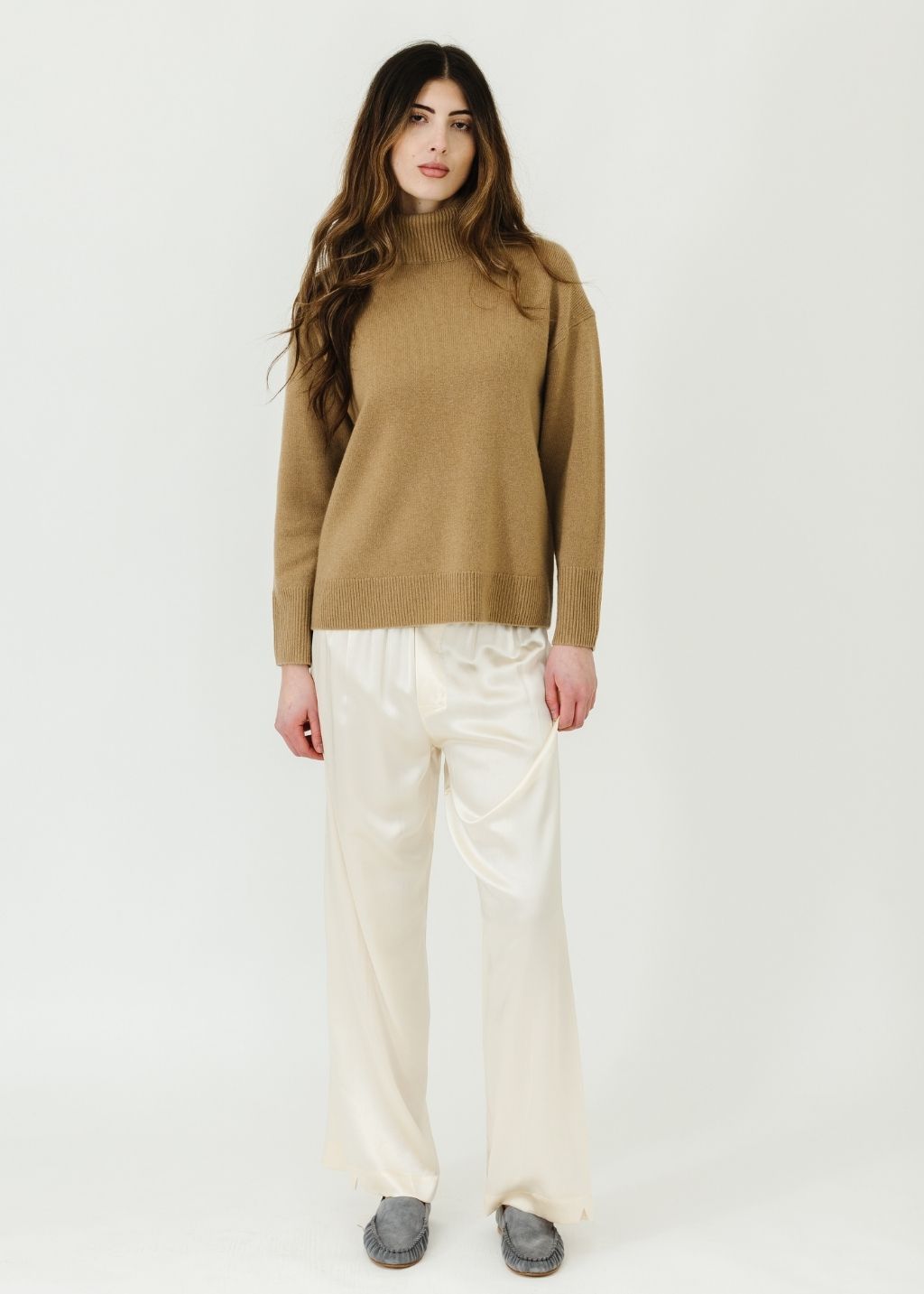 Comme Si La Boxer Alta Silk in Cream | Shop Tula