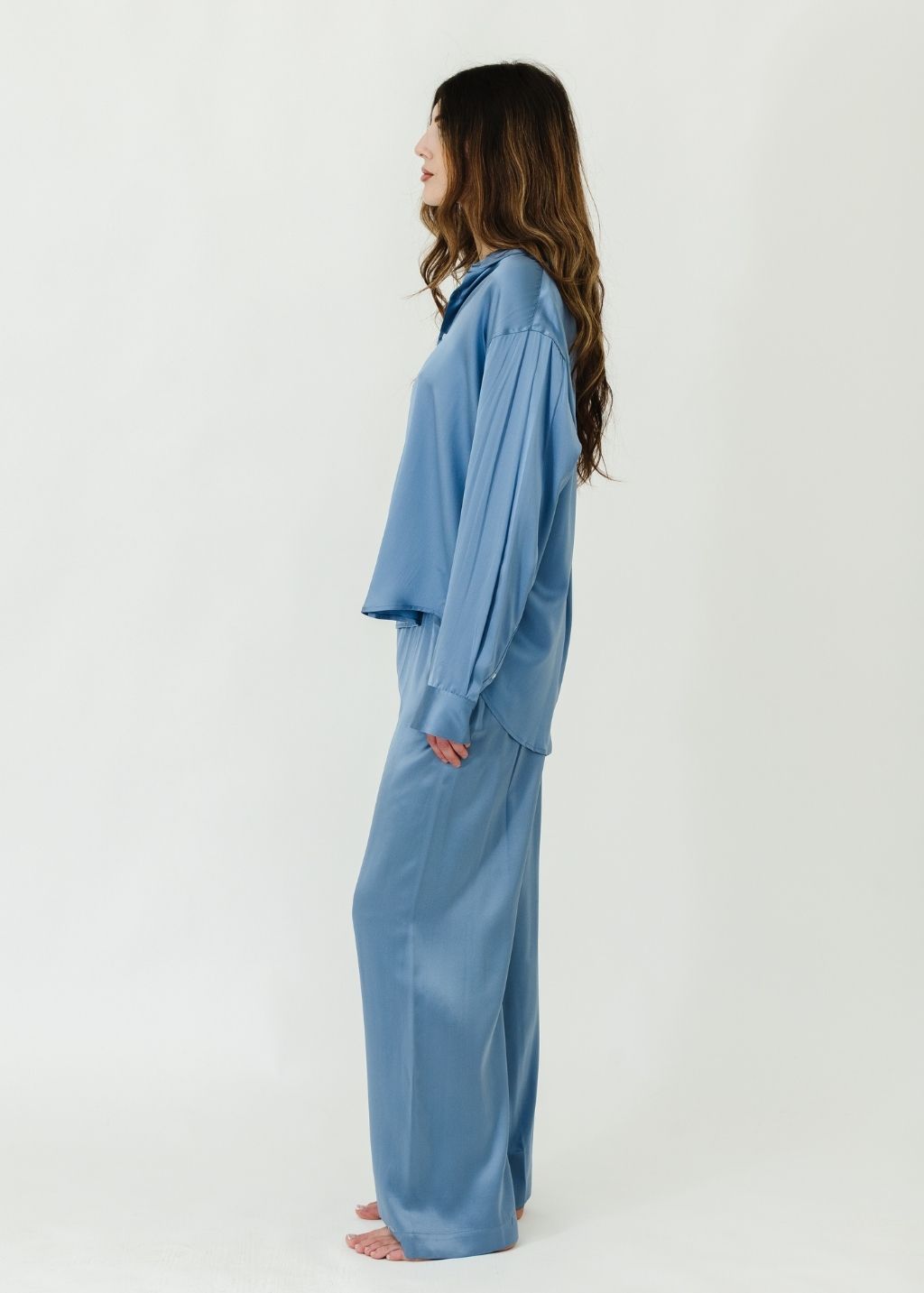 Comme Si La Boxer Alta Silk in Periwinkle Side | Shop Tula