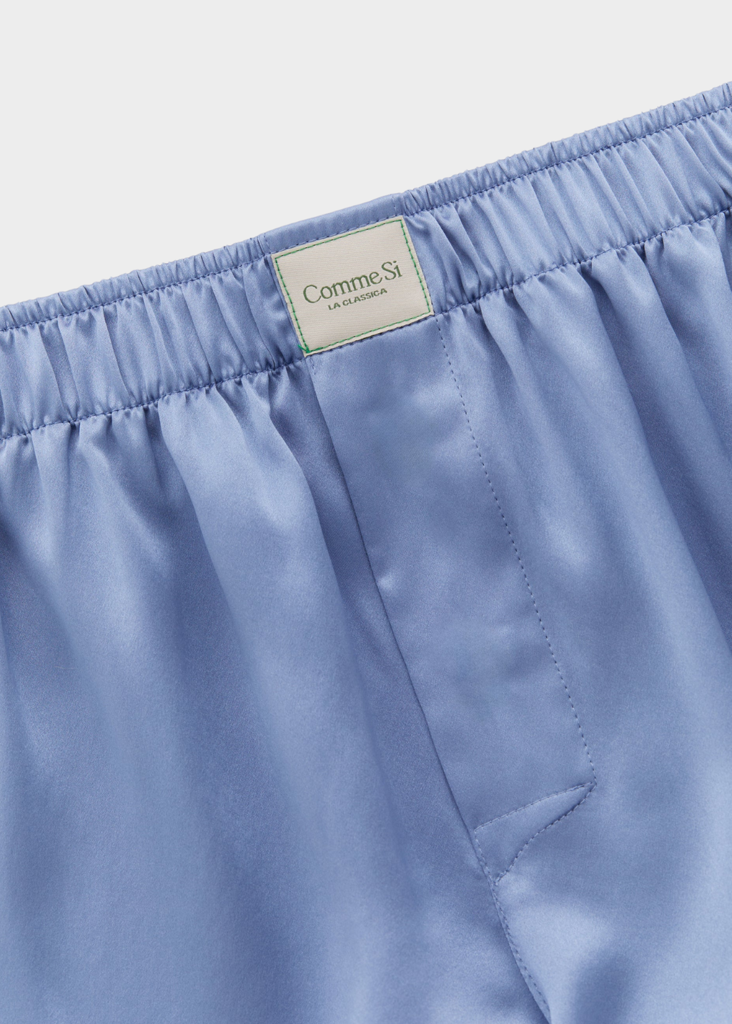 Comme Si La Boxer Alta Silk in Periwinkle | Shop Tula