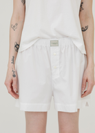 Comme Si La Boxer Classica Cotton in White | Shop Tula