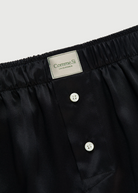 Comme Si La Boxer Classica Silk in Black | Shop Tula