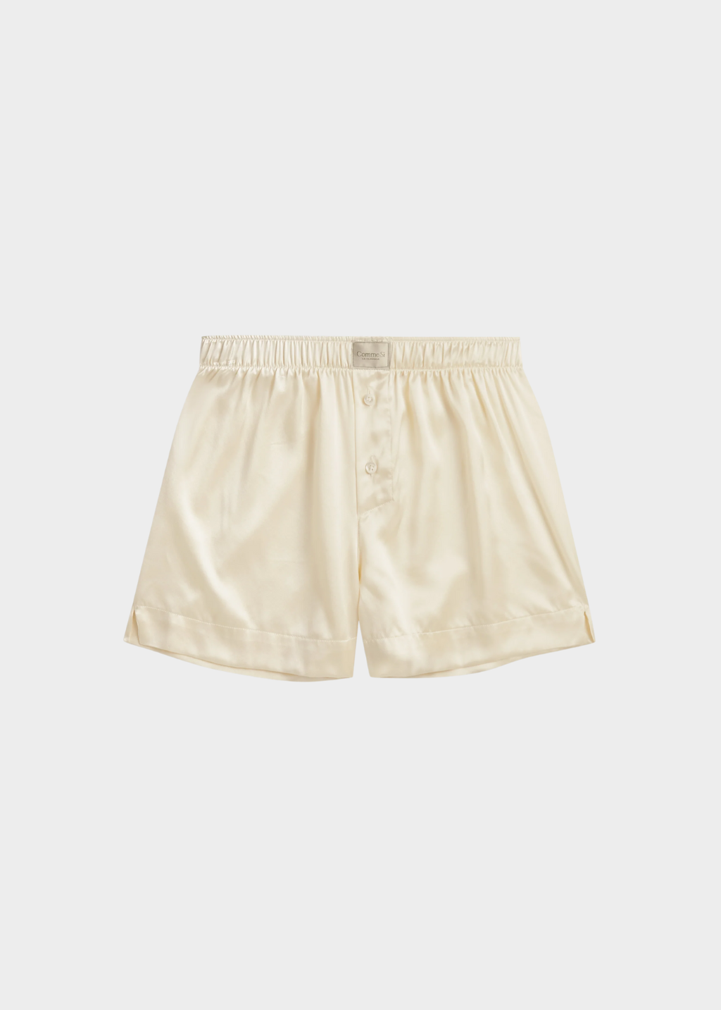 Comme Si La Boxer Classica Silk in Cream | Shop Tula