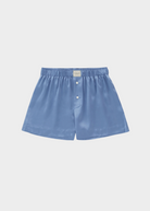 Comme Si La Boxer Classica Silk in Periwinkle | Shop Tula