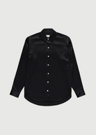 Comme Si La Shirt Classica Silk in Black | Shop Tula