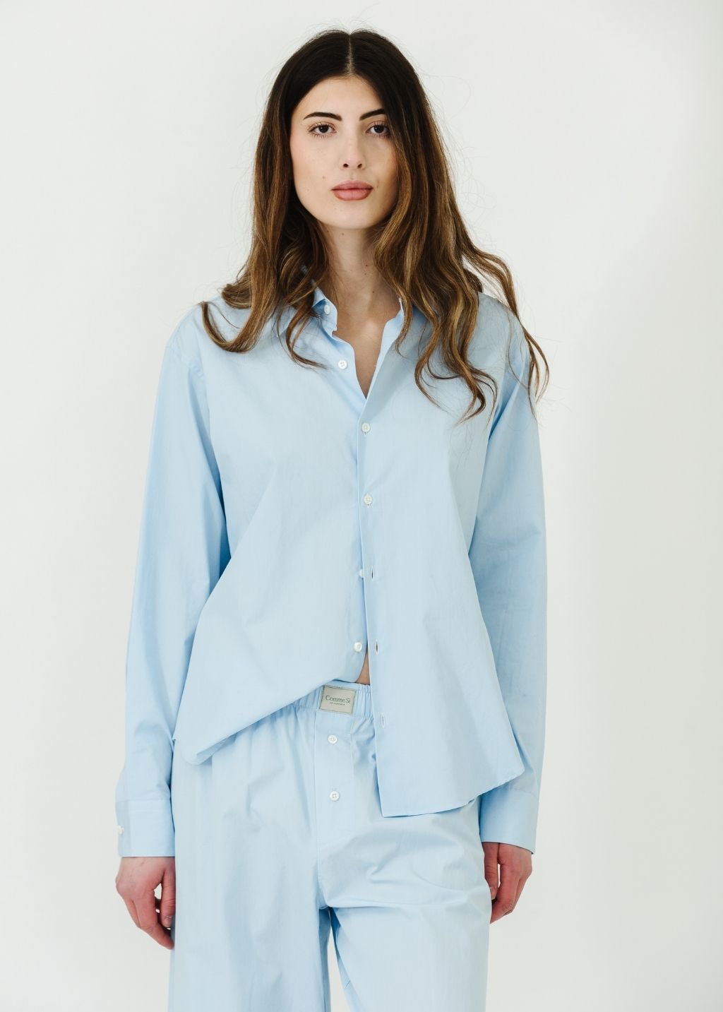 Comme Si La Shirt Classica in Marina | Shop Tula