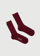 Comme Si Yves Sock in Maroon | Shop Tula