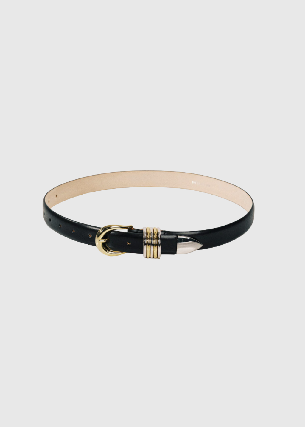 Déhanche Hollyhock Belt in Black/Silver&Gold | Shop Tula