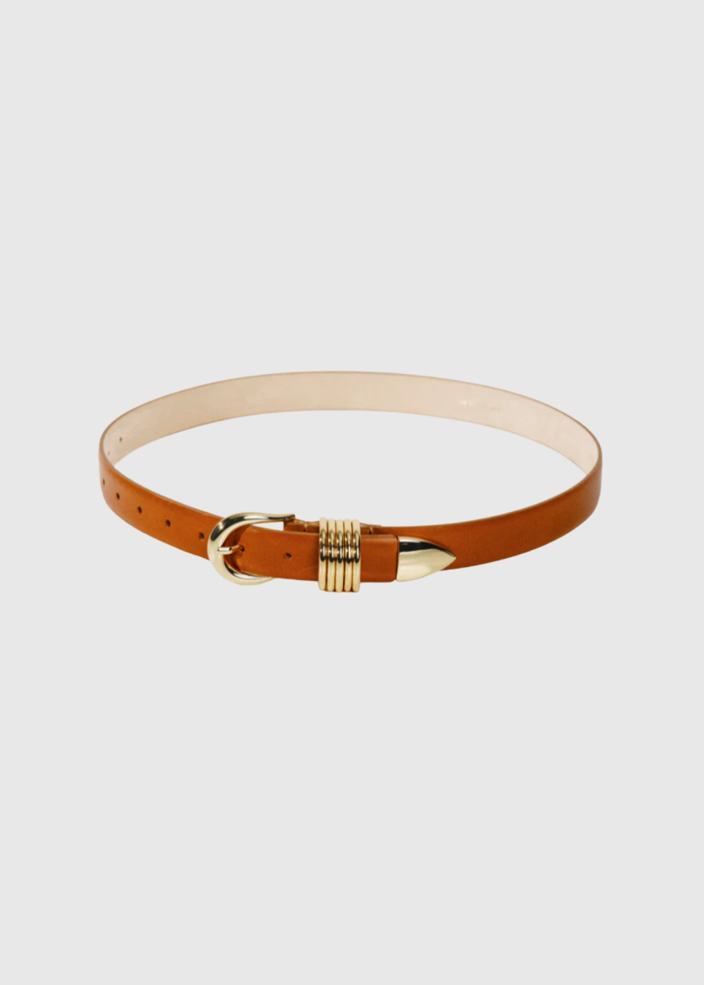 Déhanche Hollyhock Belt in Terre/Gold | Shop Tula