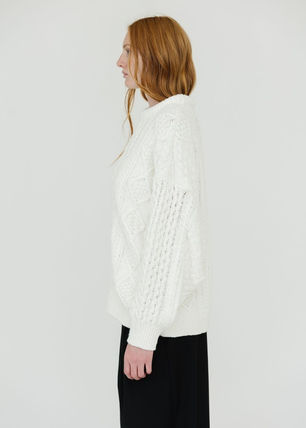 Denimist Aran Sweater | Shop Tula