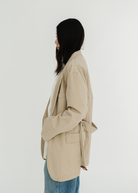 Denimist Deconstructed Blazer With Belt | Shop Tula