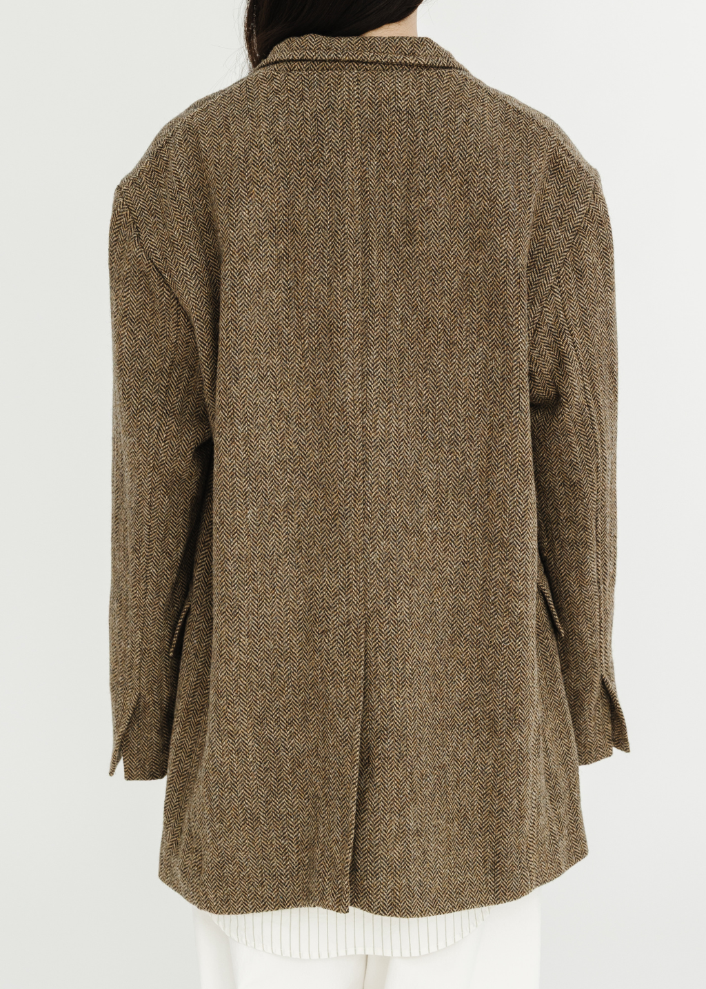 Denimist Deconstructed Blazer in Brown | Shop Tula