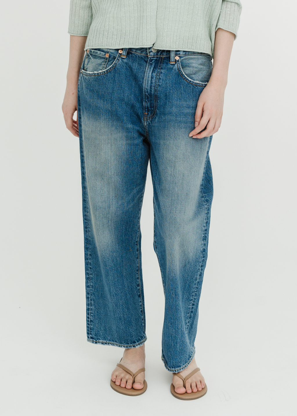Denimist Haisley Slouch BF Jean in Rehan Blue | Shop Tula