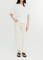Denimist Lucy BF Jean in Barley Khaki | Shop Tula