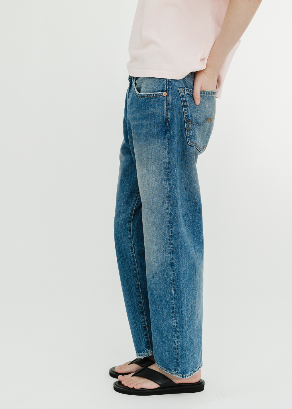 Denimist Lucy Boyfriend Jean in Lexington Blue | Shop Tula
