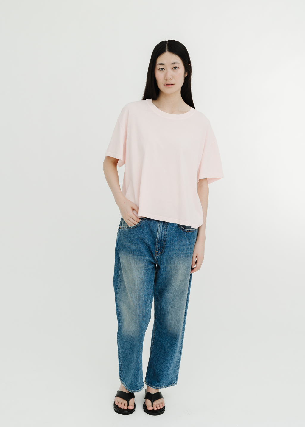 Denimist Lucy Boyfriend Jean in Lexington Blue | Shop Tula