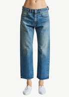 Denimist Lucy Boyfriend Jean in Lexington Blue | Shop Tula