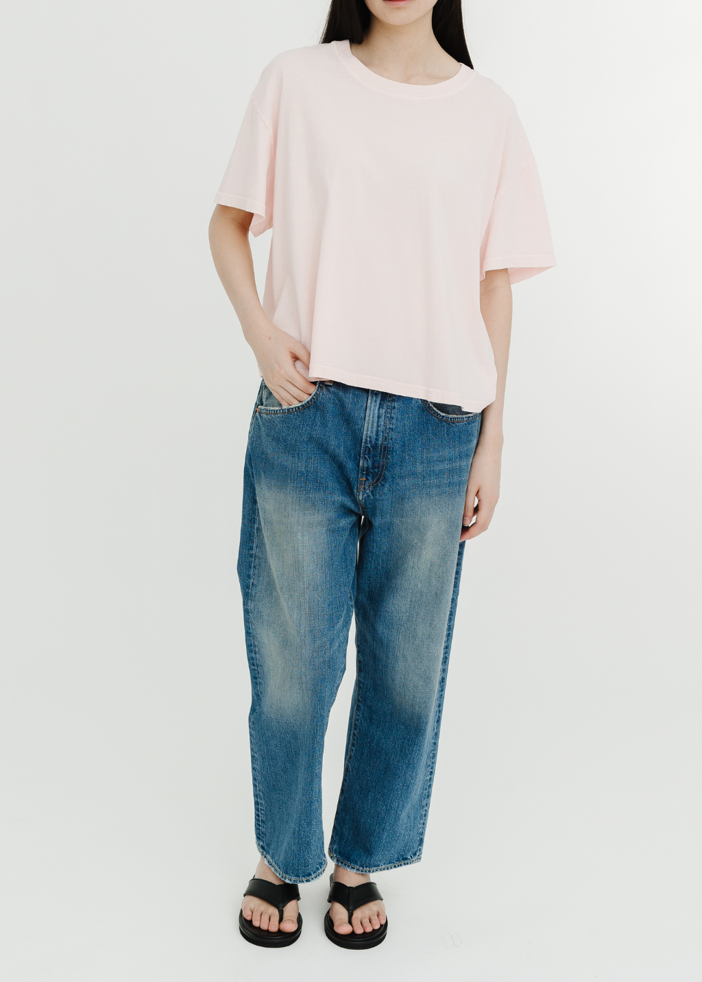 Denimist Lucy Boyfriend Jean in Lexington Blue | Shop Tula