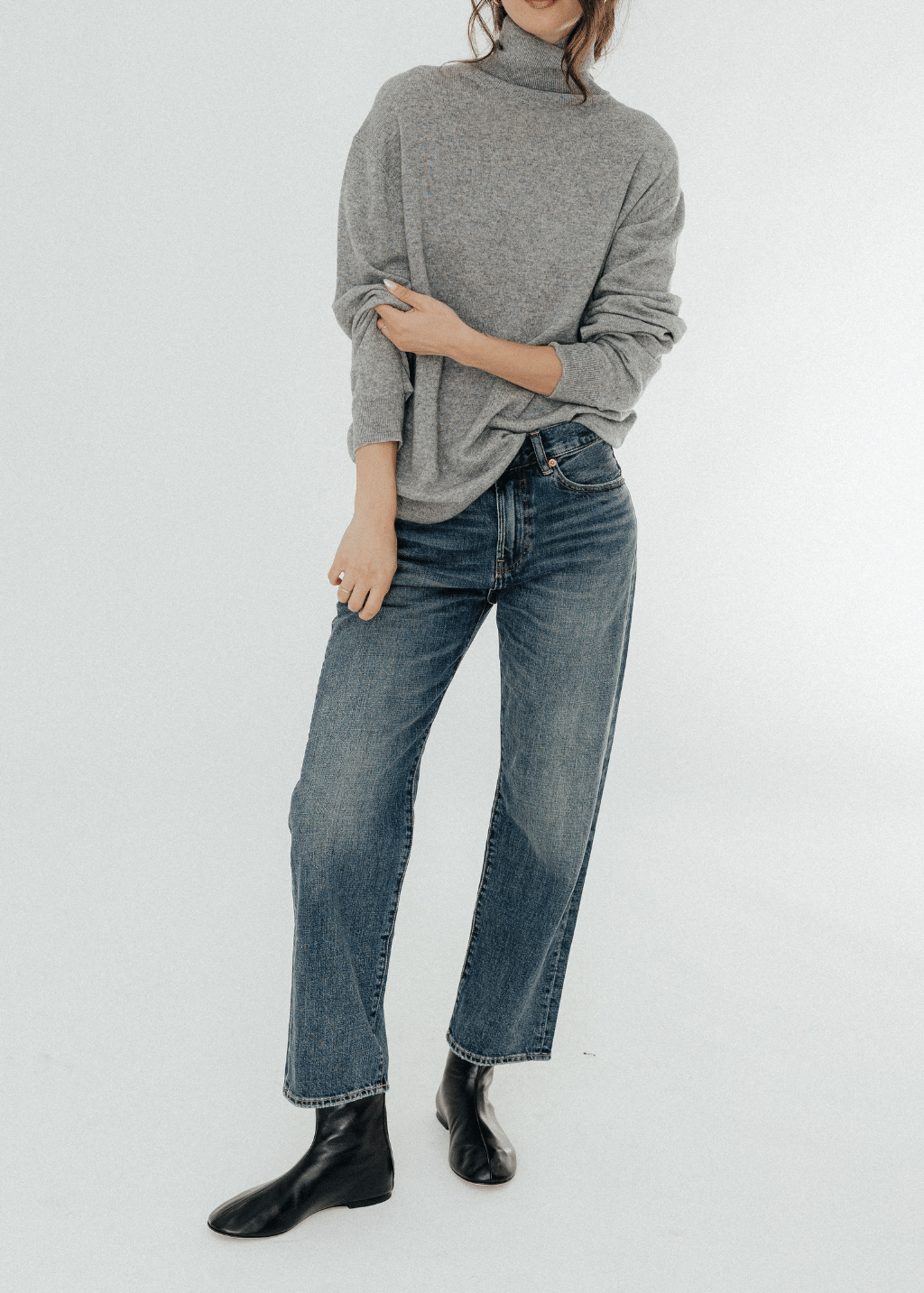 Denimist Lucy Boyfriend Jean in Sloane Indigo | Shop Tula