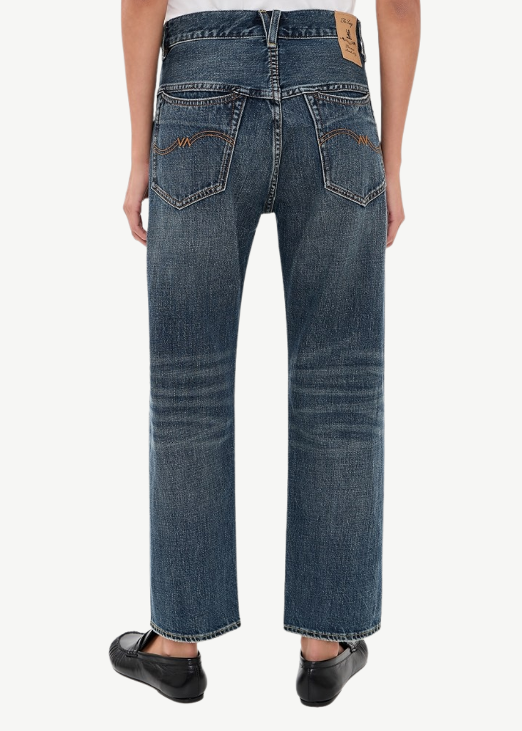 Denimist Lucy Boyfriend Jean in Sloane Indigo | Shop Tula
