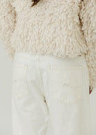 Denimist Lucy Boyfriend Jean in White Back | Shop Tula