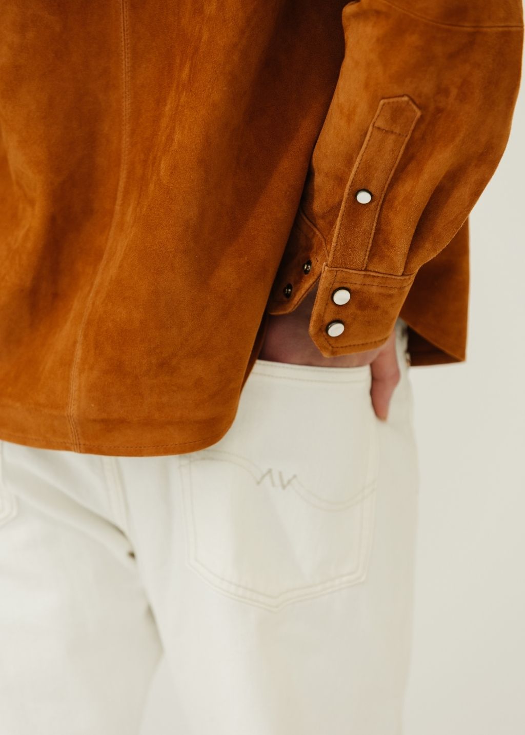 Denimist Lucy Boyfriend Jean in White Details | Shop Tula