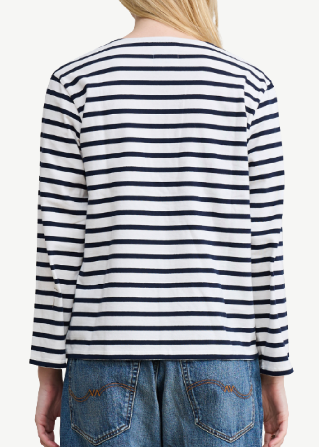 Denimist Mills Pond Stripe T | Shop Tula