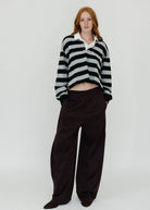 Denimist Rugby L/S Crop Tee | Shop Tula