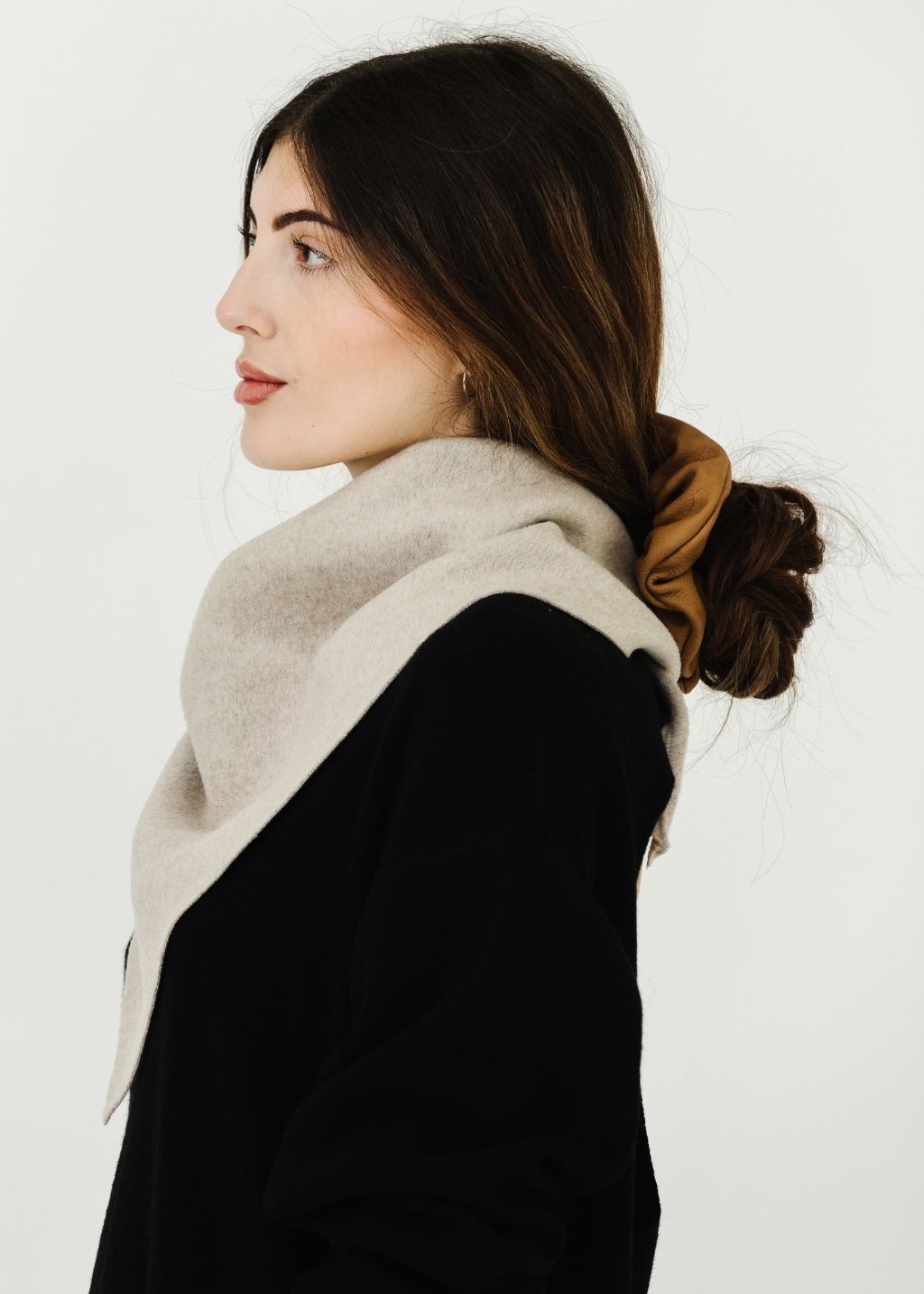 ELIZABETH Italian Wool Triangle Bandana | Shop Tula