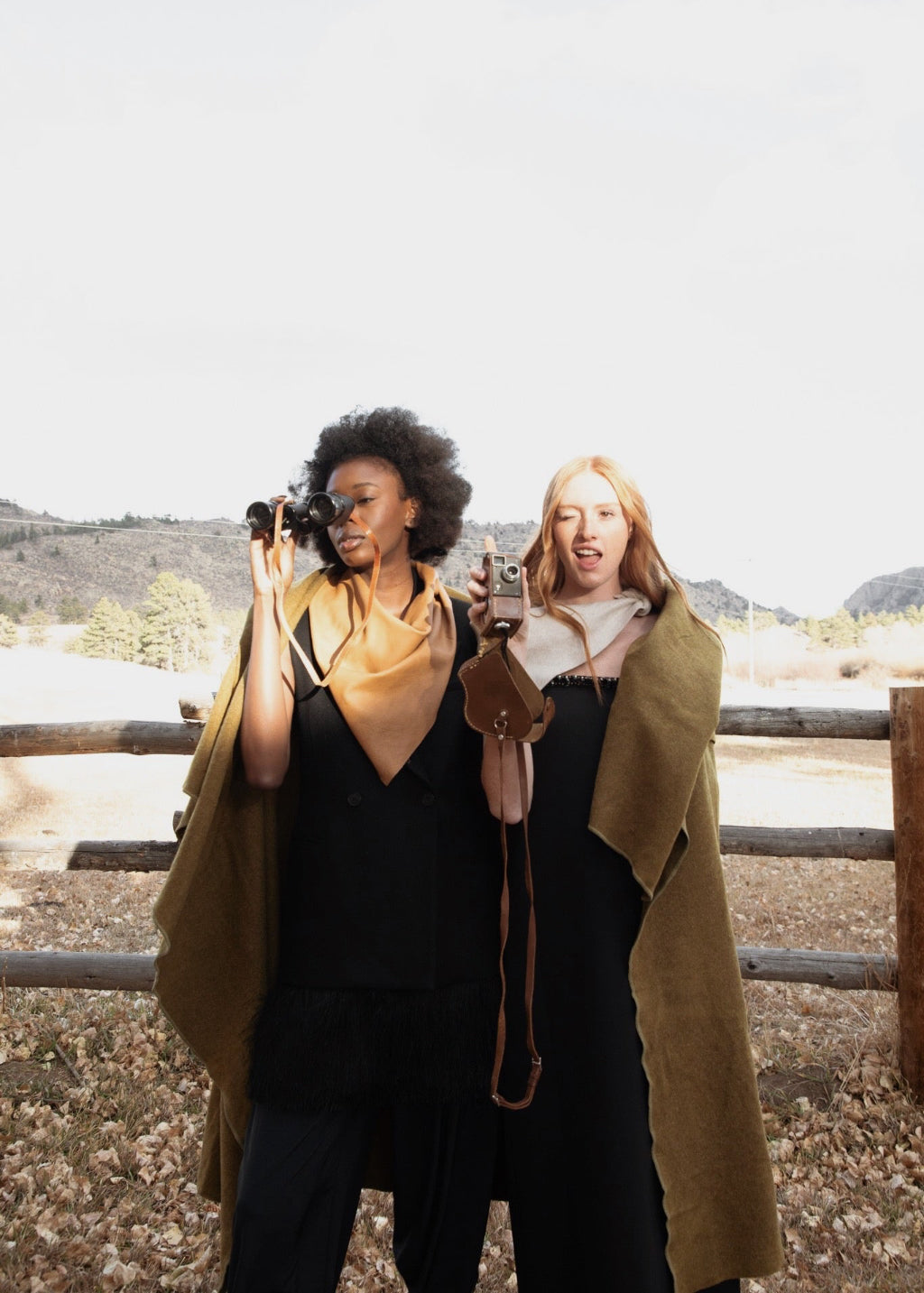 ELIZABETH Leather Bandana in Brown Leather | Shop Tula